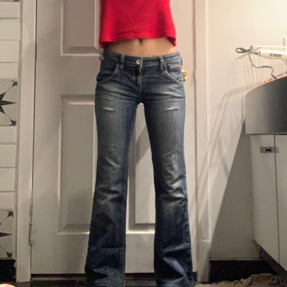 vintage jeans *poche avant trouée